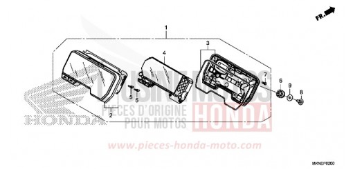 COMPTEUR CBR650RAK de 2019